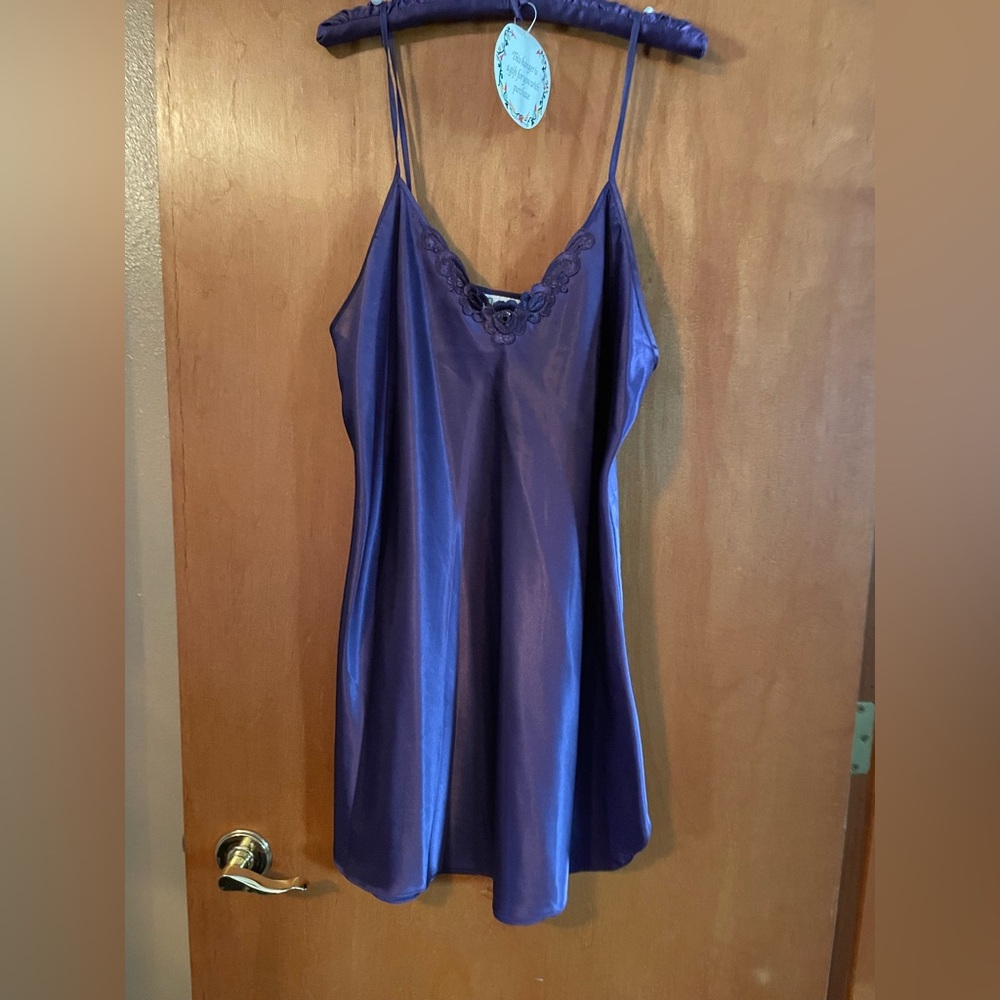 Vintage dark purple nightgown